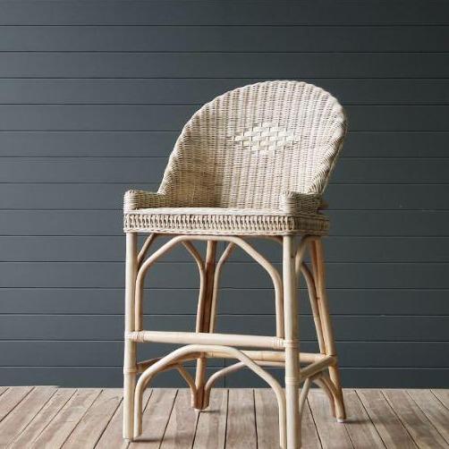 Cane Barstools - Le Jardin