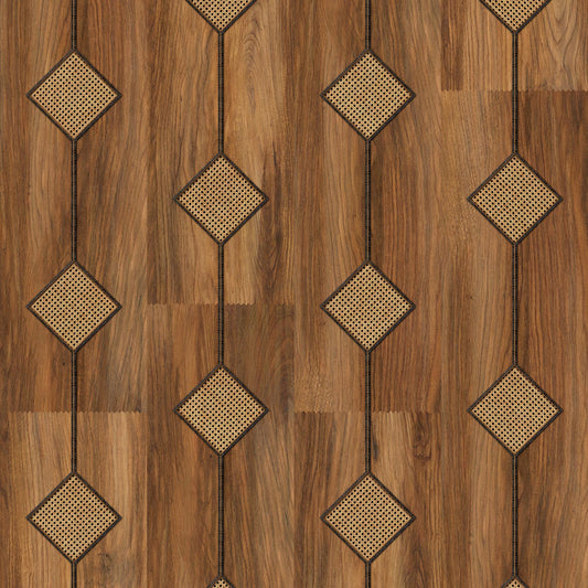 Cane Diamond Webbing Wallpaper 5 Colours NZ-Wallpaper