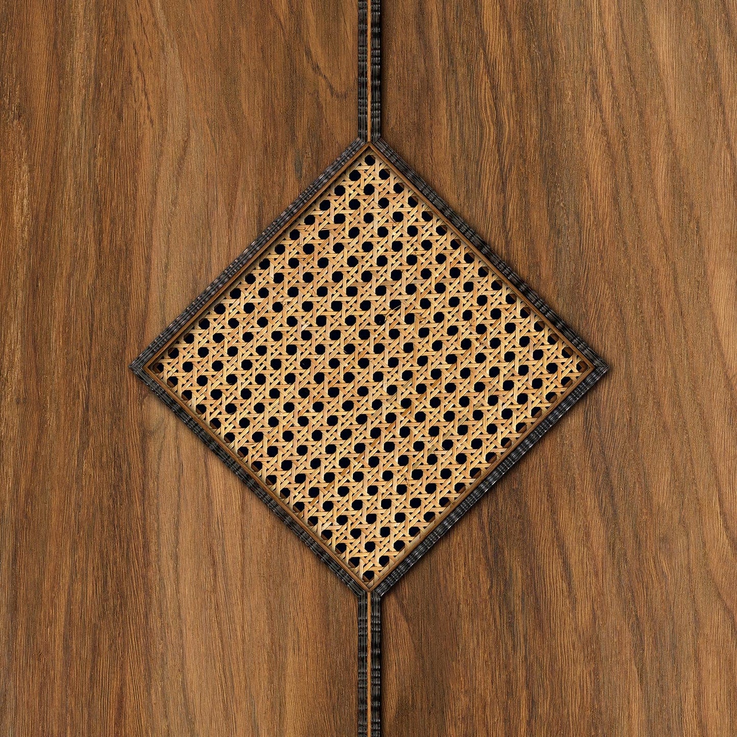 Cane Diamond Webbing Wallpaper 5 Colours NZ-Wallpaper