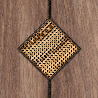 Cane Diamond Webbing Wallpaper 5 Colours NZ-Wallpaper