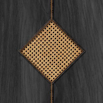 Cane Diamond Webbing Wallpaper - 5 Colours