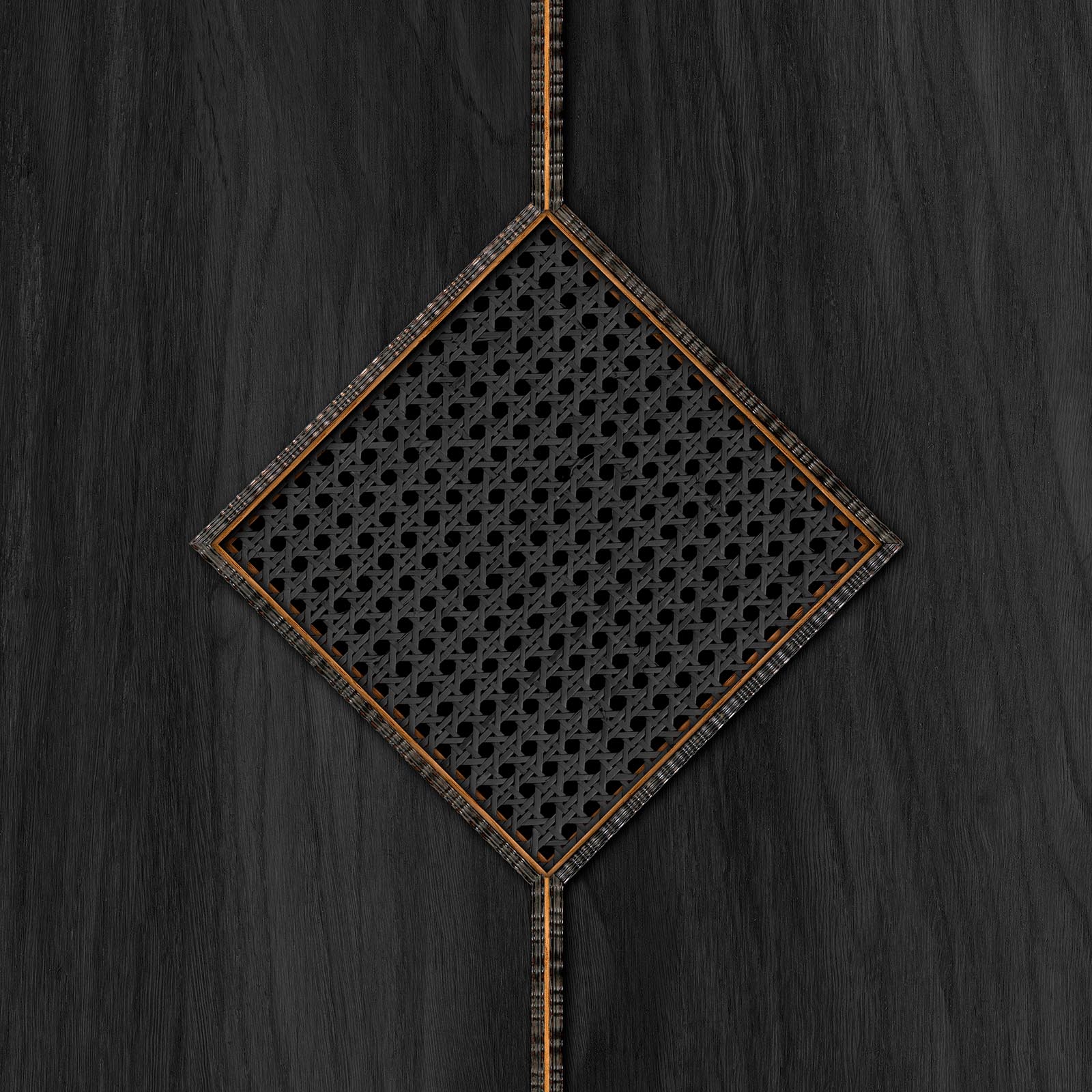 Cane Diamond Webbing Wallpaper 5 Colours NZ-Wallpaper