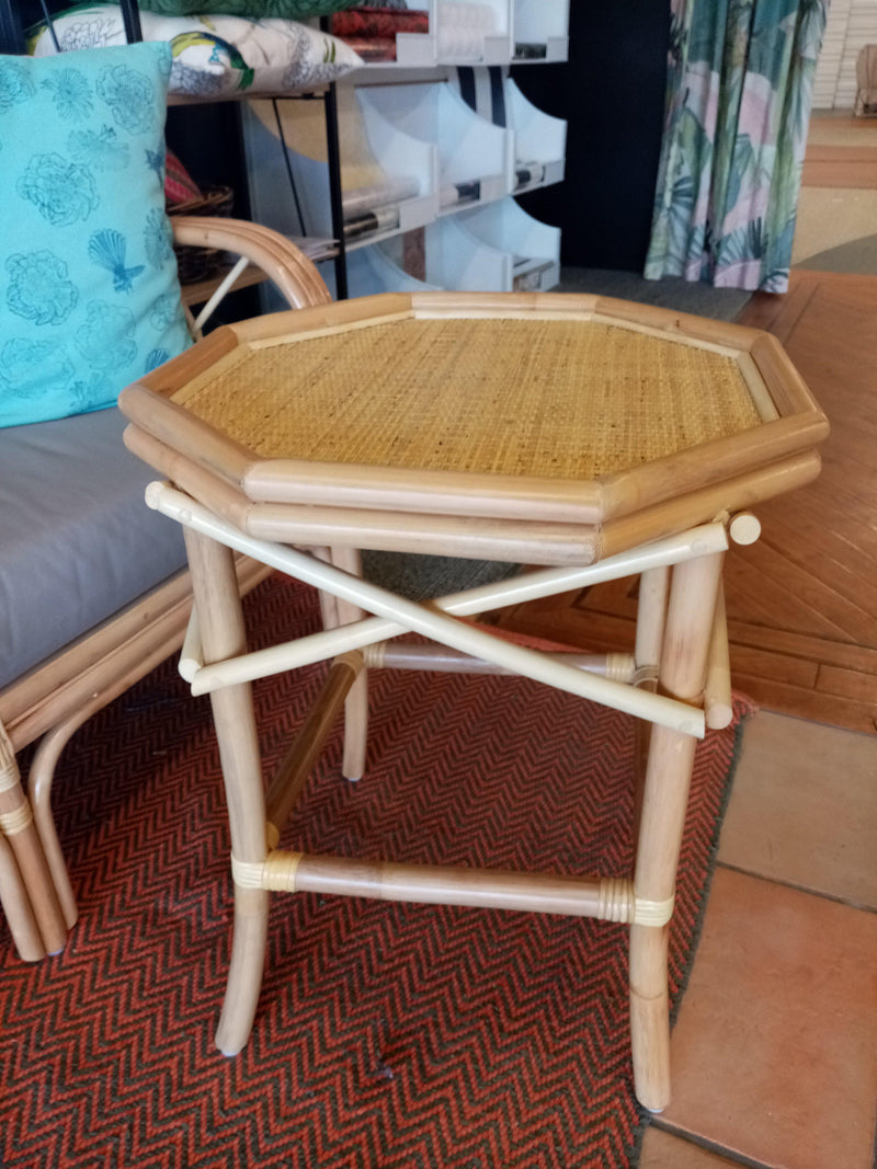 Cane Side Table Cancun - Furniture NZ-Homeware
