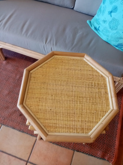 Cane Side Table Cancun - Furniture NZ-Homeware