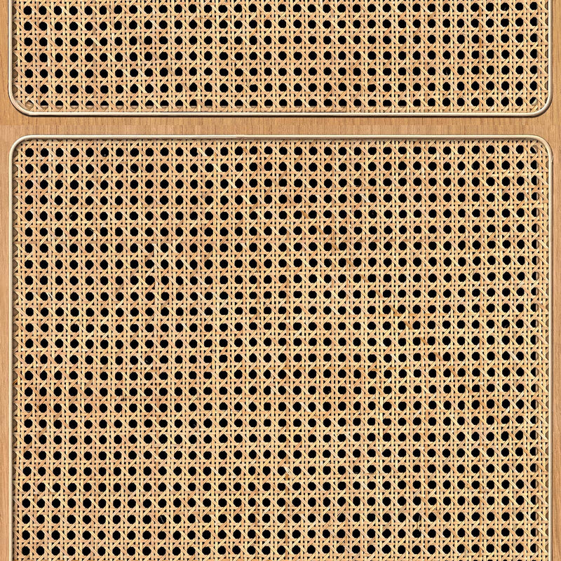 Cane Square Webbing Wallpaper 5 Colours