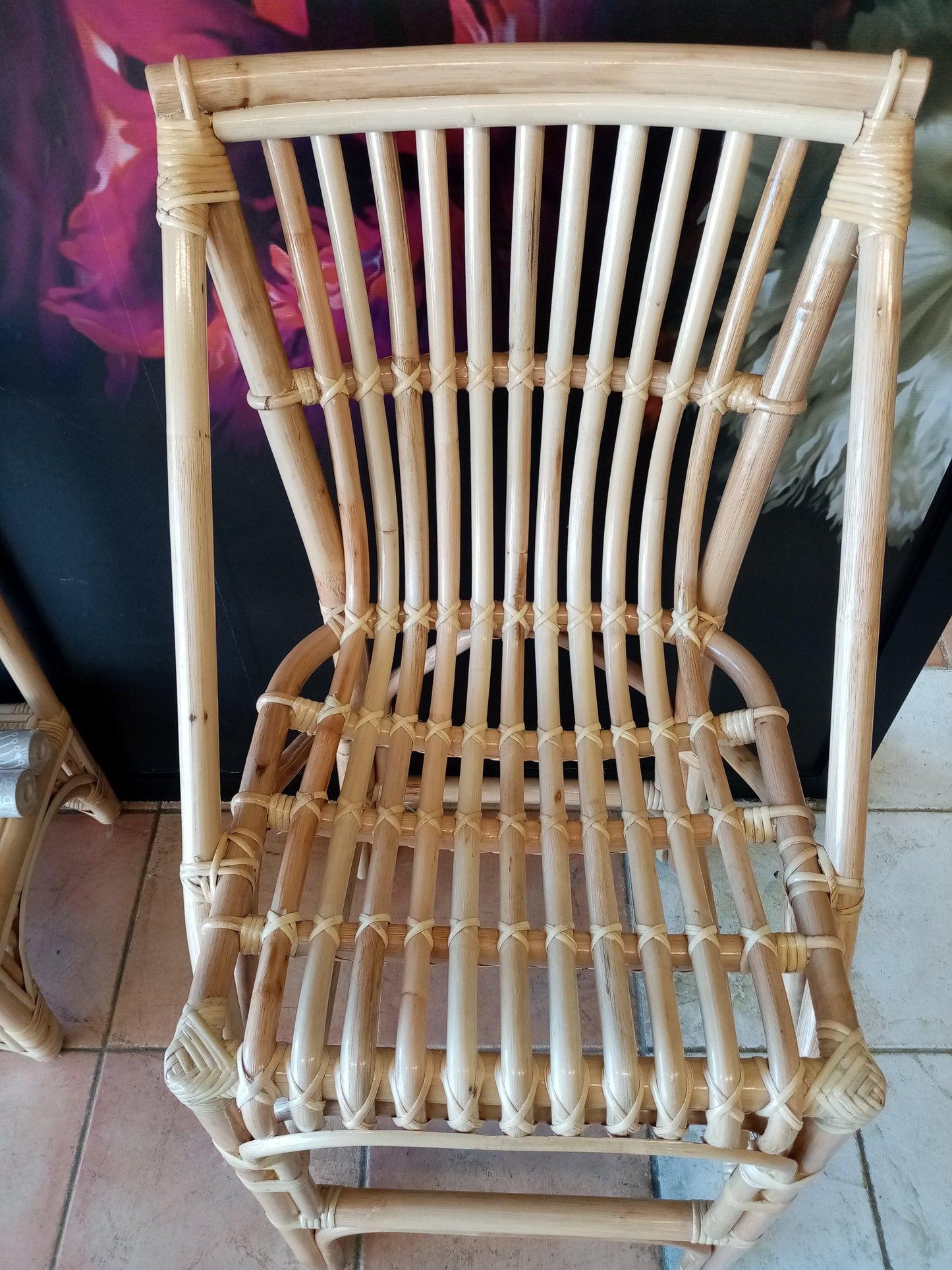 Cane Stools - Maine NZ-Homeware