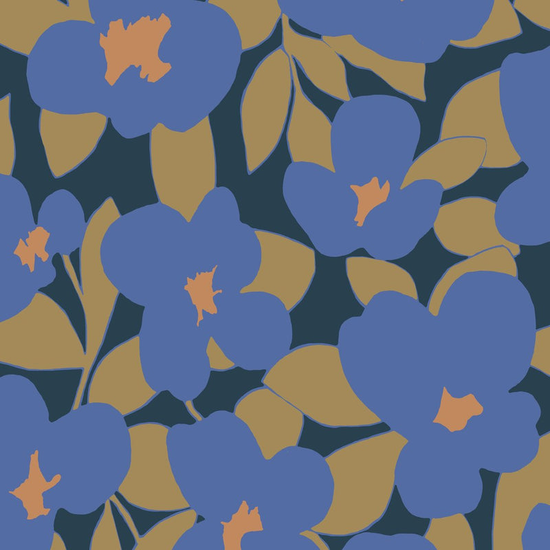 August Flower Power Wallpaper - 5 colours