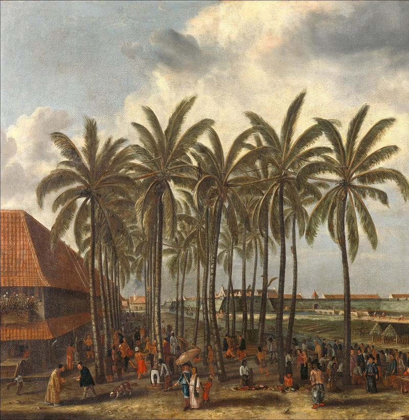 Castle of Batavia Mural wallpaper - 4 different sizes