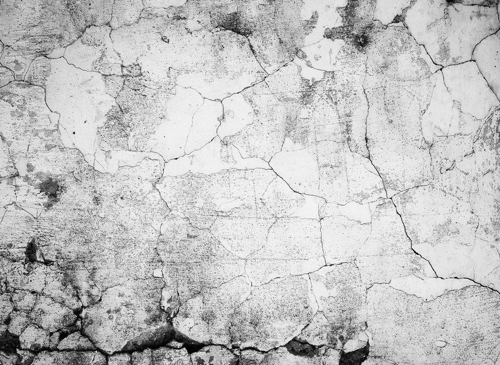 Concrete Cement Cracked - Custom Sized Wallpaper Mural (per m2)