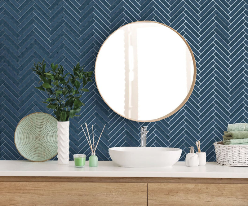 Cerros Tile Wallpaper - 4 Colours NZ-Wallpaper