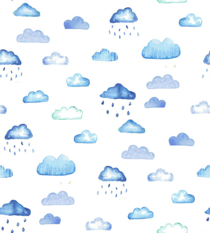 Clouds - NZ Mural Wallpaper - Custom Sized Wallpaper Mural (per m2)