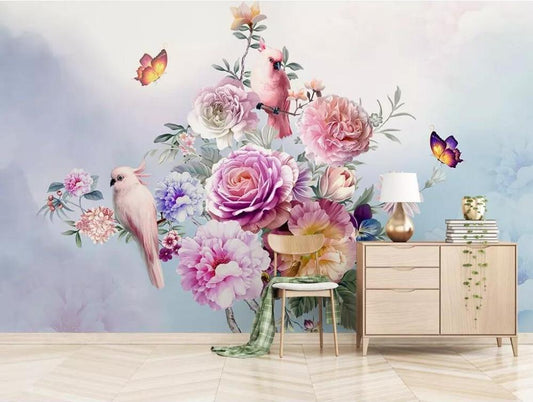 Cockatoo Paradise Wallpaper Mural