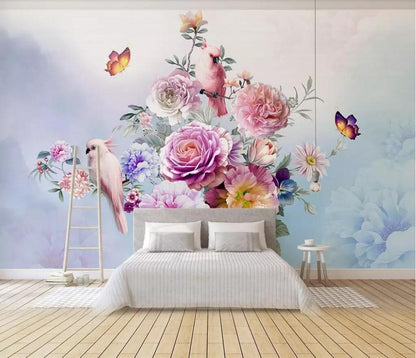 Cockatoo Paradise Wallpaper Mural