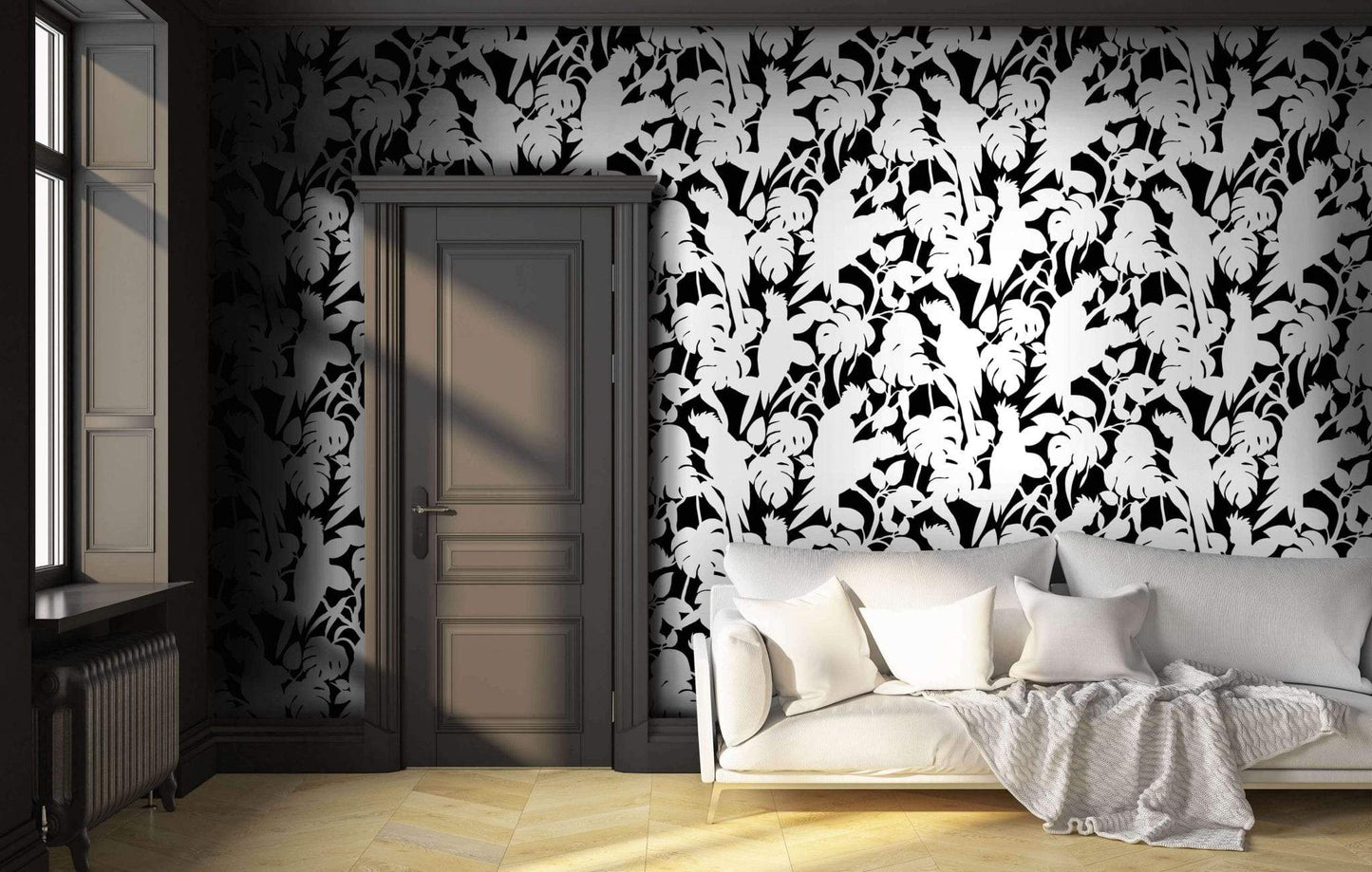 Cockatoos Florence Broadhurst Wallpaper - 10 Colours NZ-Wallpaper
