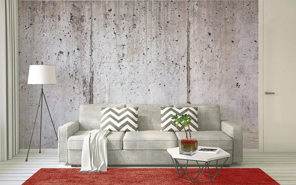 Sample - Concrete Wall Mural - Smooth Concrete (clearance mural)