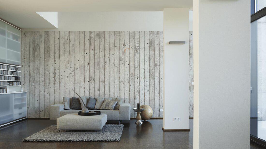 Concrete - Custom Sized Wallpaper Mural (per m2)