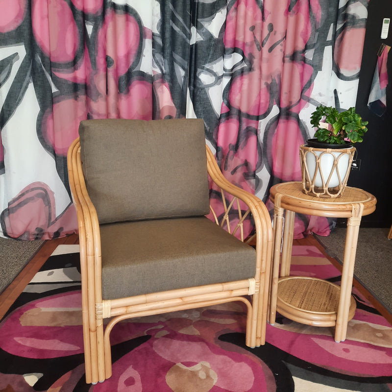 Florence Cane Armchair SALE - PICK UP ONLY