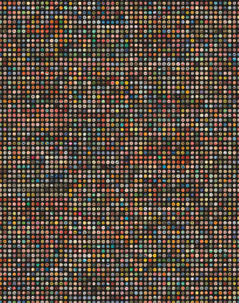 Crown Caps Wallpaper by Jeanine Eek 2 colours