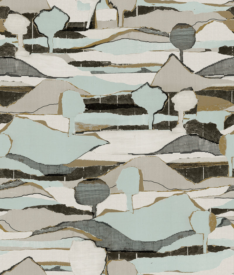 Boulevard Abstract Mountains Mural - Texture Plus Wallpaper