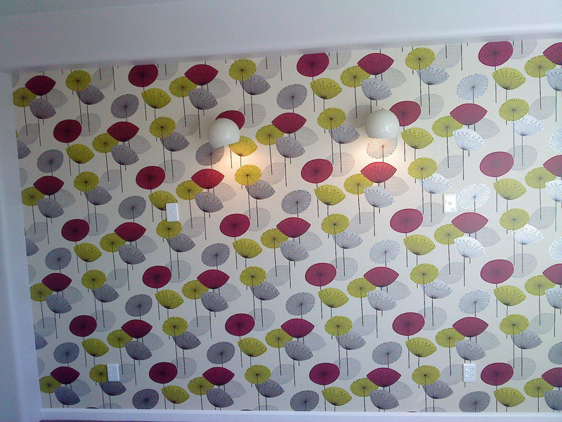 Dandelion Clocks Wallpaper - 6 x Colours