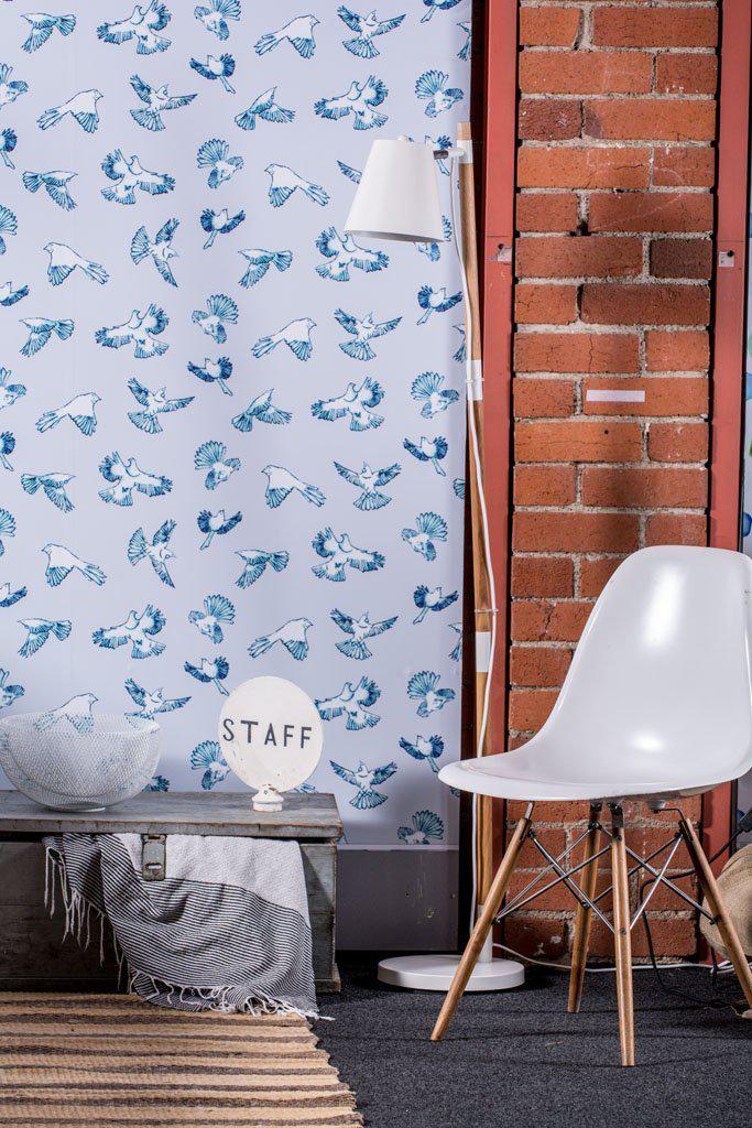 Dawn Chorus - NZ Wallpaper - 2 Colours NZ-Mural