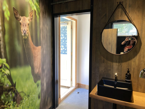 Deer Mural Wallpaper - Rai Valley Pub
