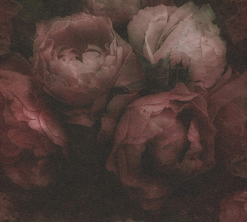 Dreamy Rose Wallpaper - 4 Colours NZ-Wallpaper