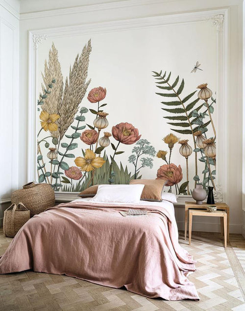 Eclosion Wallpanel Mural Wallpaper - 2 colours NZ-Wallpaper