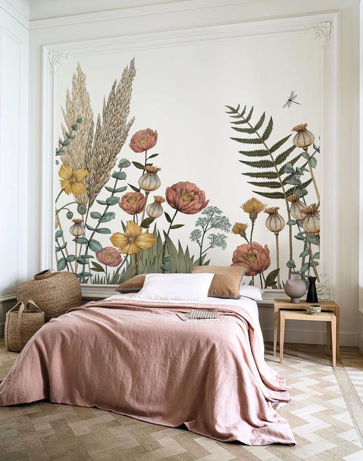 Eclosion Wallpanel Mural Wallpaper - 2 colours NZ-Wallpaper