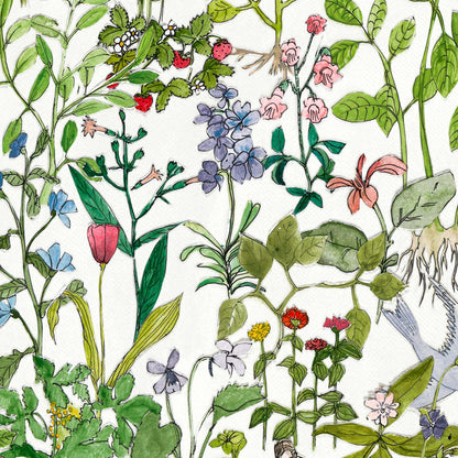 Enchanted Garden Mural wallpaper - 7 different sizes NZ-Wallpaper