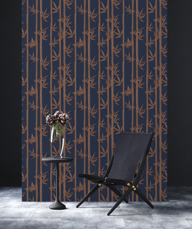 Waya Luxe Bamboo Wallpaper - 6 Colours