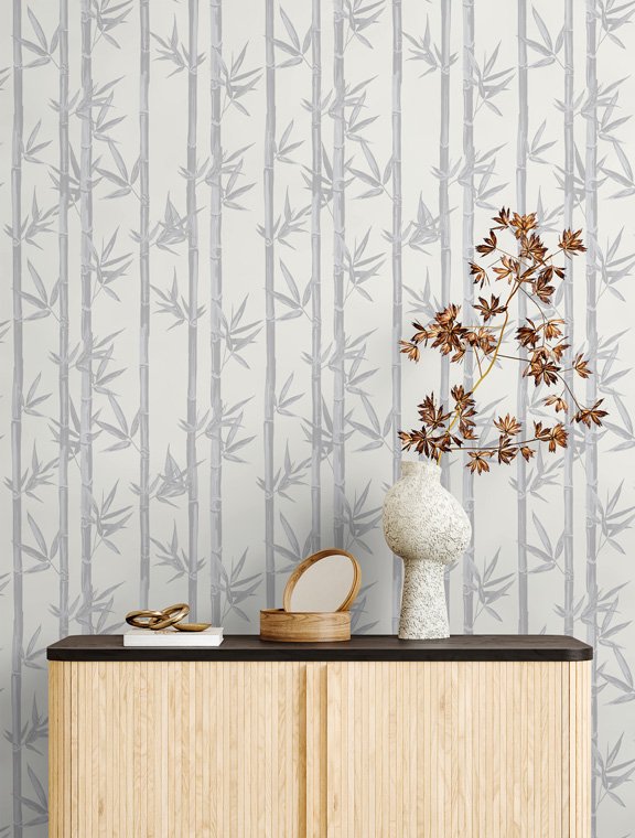 Waya Luxe Bamboo Wallpaper - 6 Colours