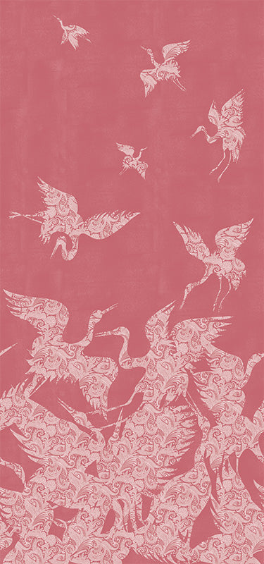 The Swoop Heron Hybrid Mural Wallpaper