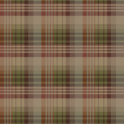 Mulberry Ancient Tartan Wallpaper - 6 Colours