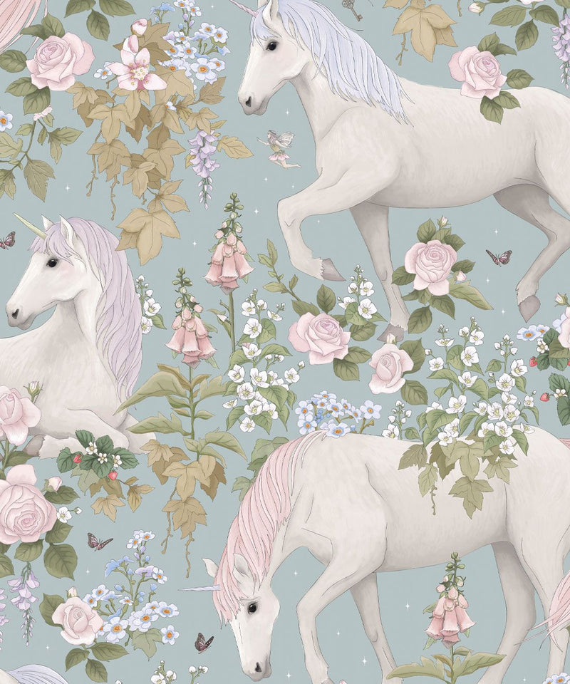 Field of Dreams Unicorn Wallpaper - 4 Colours