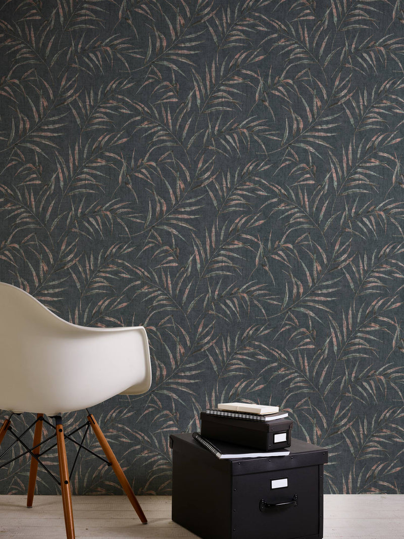 Fine Palm Leaf - 5 Colours NZ-Wallpaper