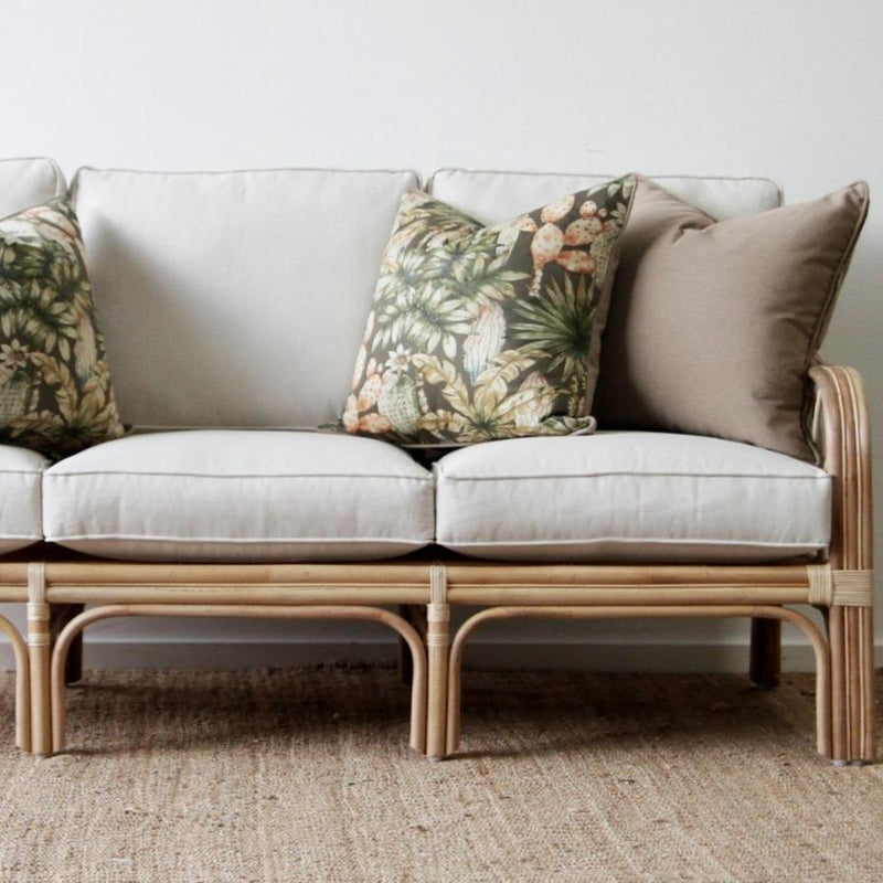 Florence Cane Couch - 3 seater NZ-Homeware