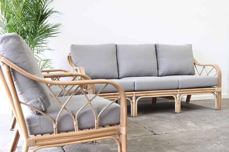 Florence Cane Couch SALE - PICK UP ONLY
