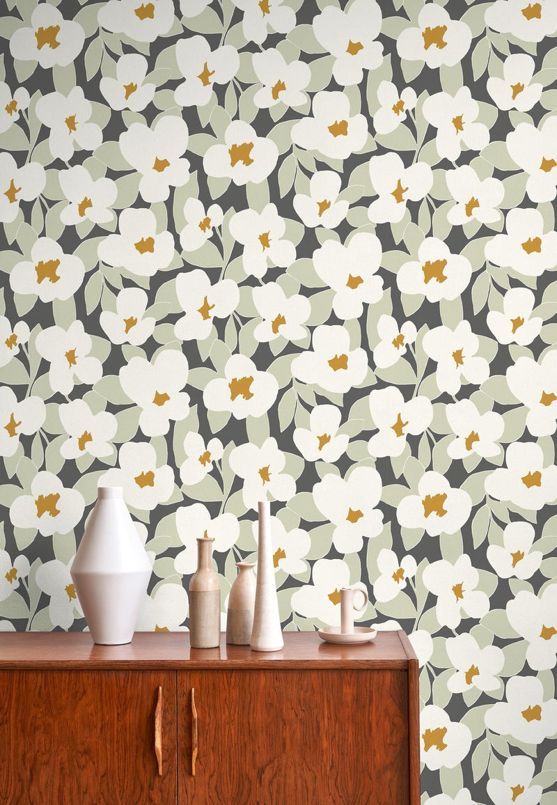 August Flower Power Wallpaper - 5 colours