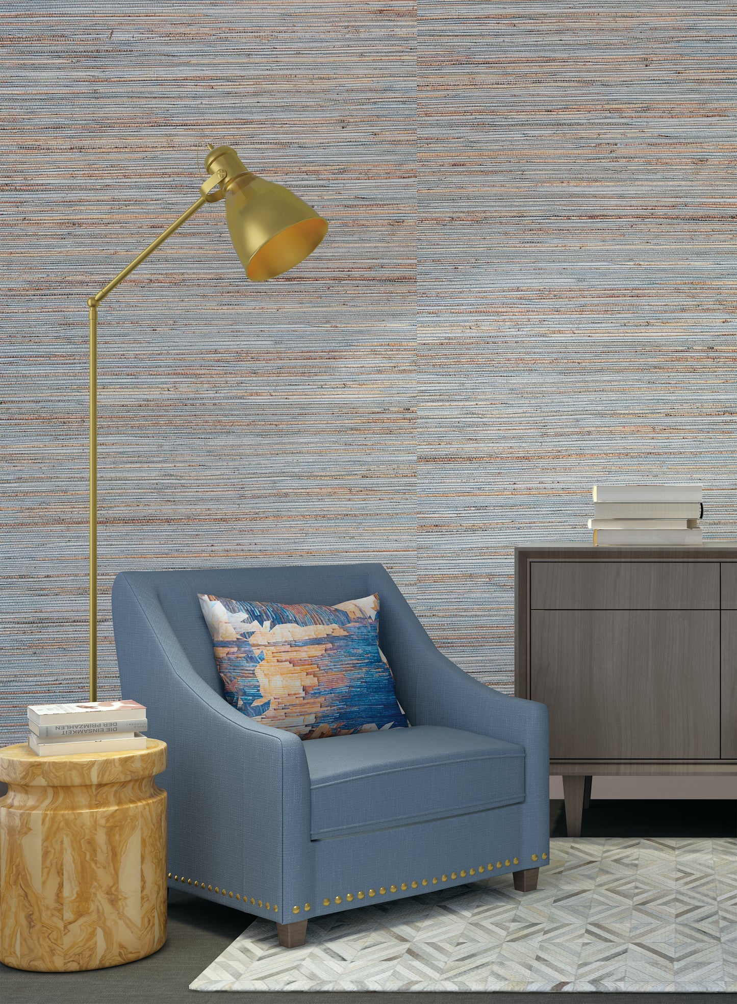 Hemp Revolution - 100% Hemp Wallpaper - Tatami Mat