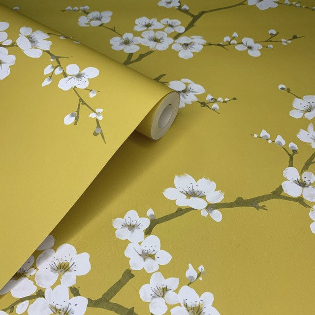 Apple Blossom Wallpaper - 6 Colours