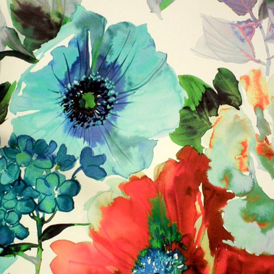 Garden Wallpaper (indent)- 4 Colours