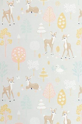 Golden Woods Wallpaper - 5 Colours