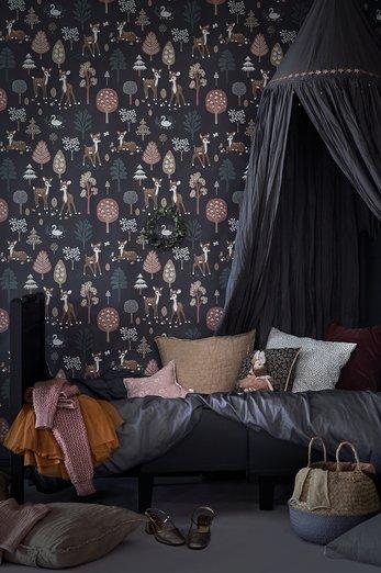 Golden Woods Wallpaper - 5 Colours NZ-Wallpaper