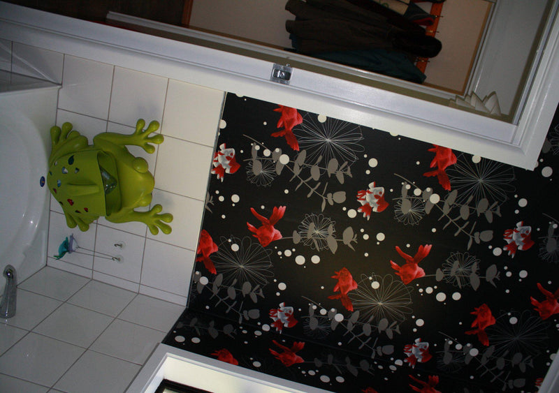 Goldfish Wallpaper - Bathroom