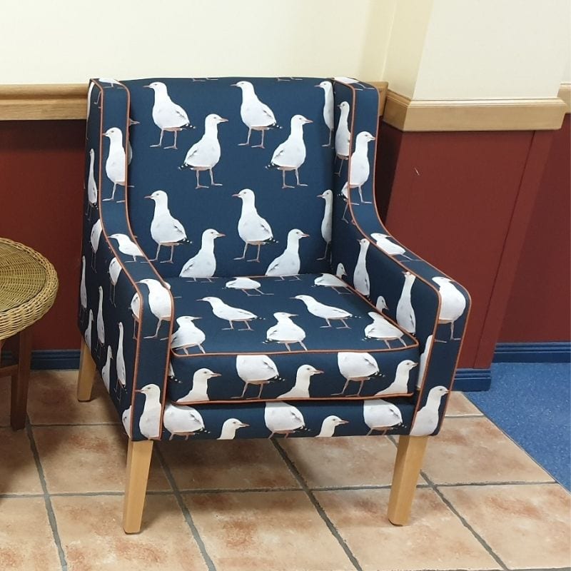 Two's Company Seagull Fabric - 10 colours