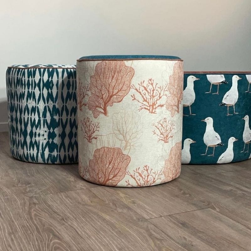 Two's Company Seagull Fabric - 10 colours