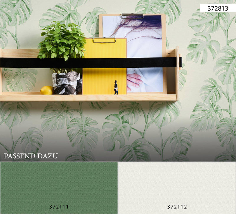 Greenery Geometric Coordinates - 6 Colours NZ-Wallpaper
