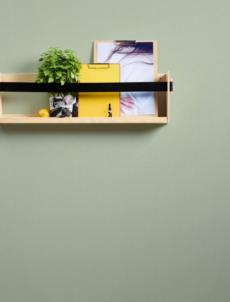Greenery Plain Coordinates - 7 Colours NZ-Wallpaper