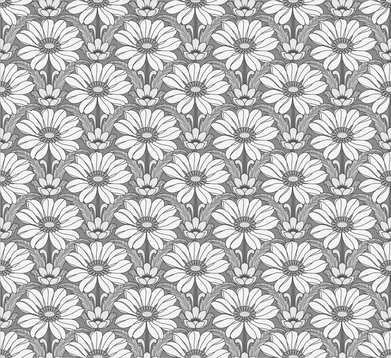 Happy Hippy Floral Wallpaper